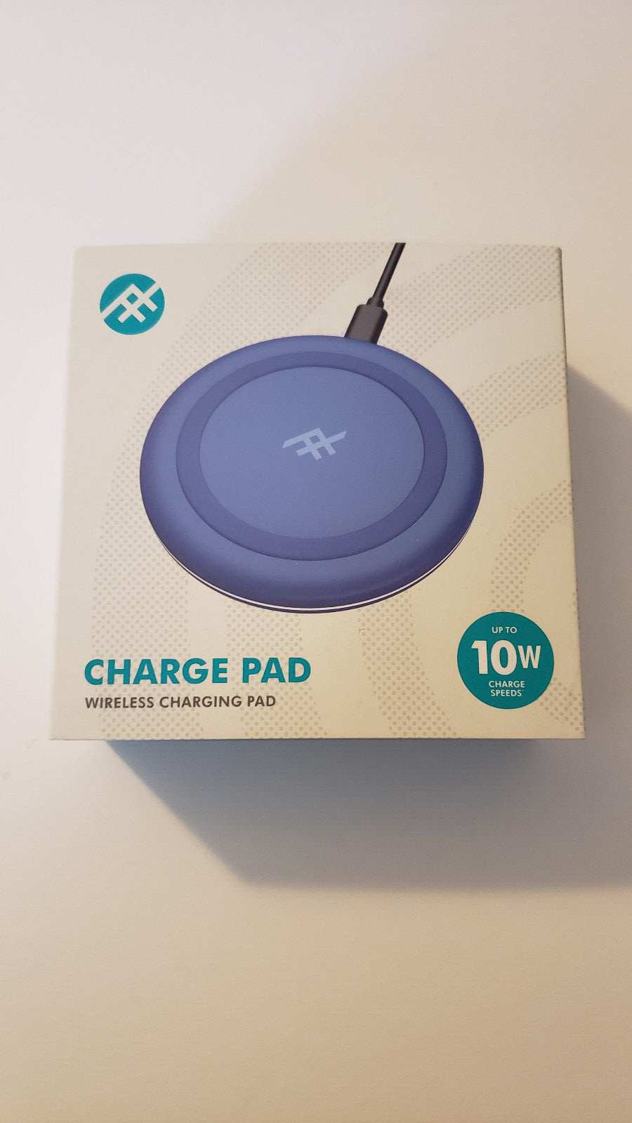 Wireless Charging Pad up to 10w Charge Speed Blue - Photo 1