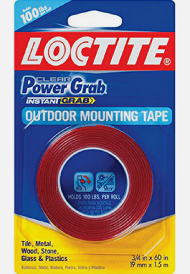 Loctite Clear Power Grab outdoor Mounting Tape 3/4 Inch by 60 Inch - Photo 1