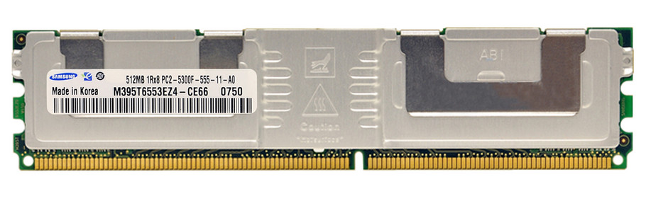 Samsung M395T6553EZ4-CE66 512MB PC2-5300 DDR2-667MHz ECC - Photo 1