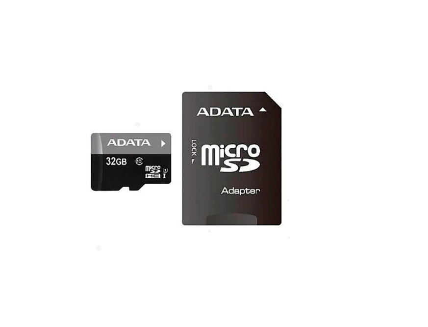 ADATA 32GB MicroSDHC/SDXC UHS-I U1 Class 10 Memory Card with Adapter - Photo 1