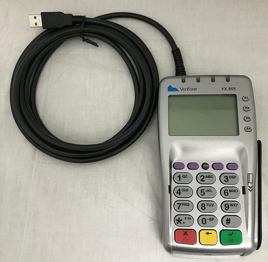 VeriFone VX805 PIN Pad with EMV Chip Reader VX 805 - Photo 1