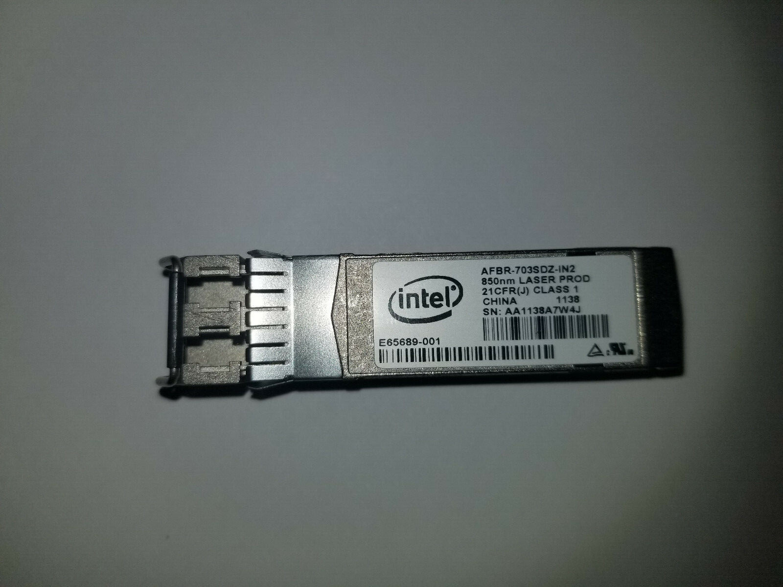 Dell 0R8H2F Intel AFBR-703SDZ-IN2 Laser Prod 21CFR J 850nm - Photo 1