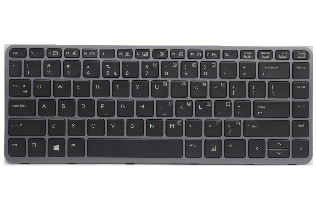 HP SN8127BL 831-00307-00A US Backlit Keyboard - Photo 1
