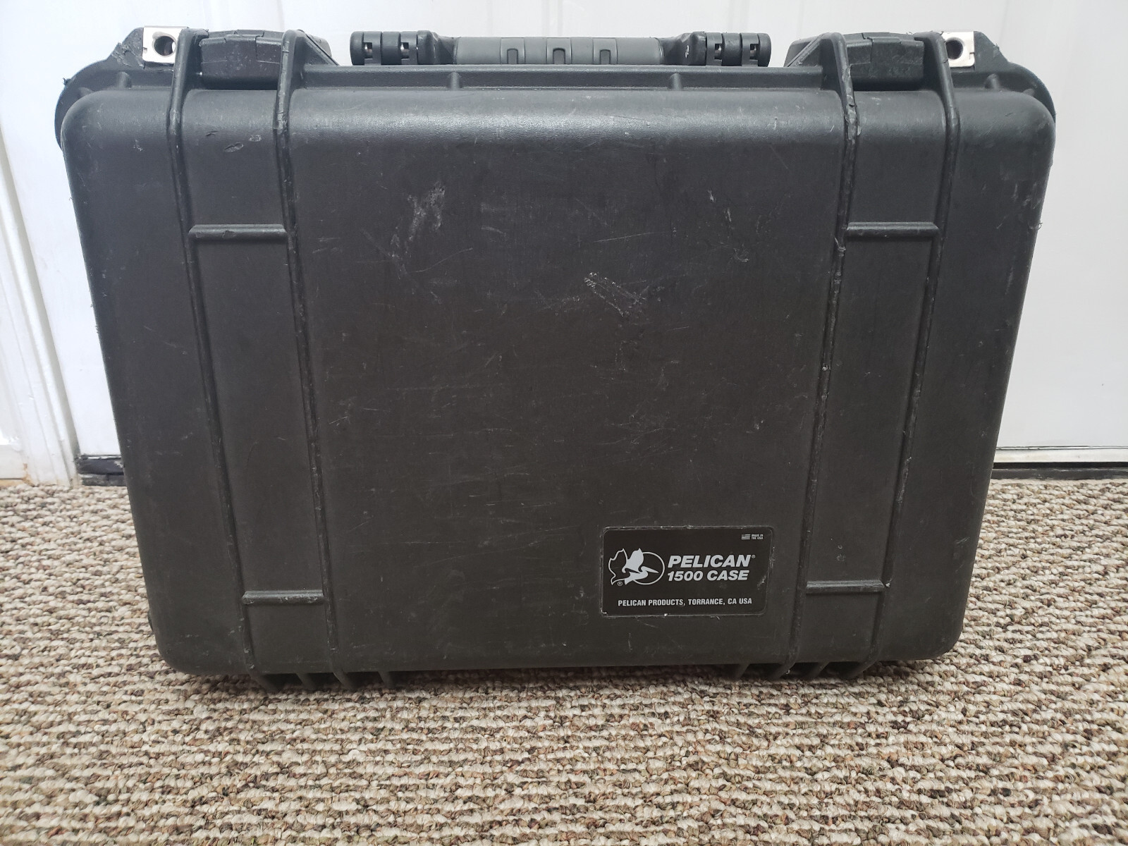 Pelican 1500 case with foam (Pluck) Geniune Pelican Black - Photo 1