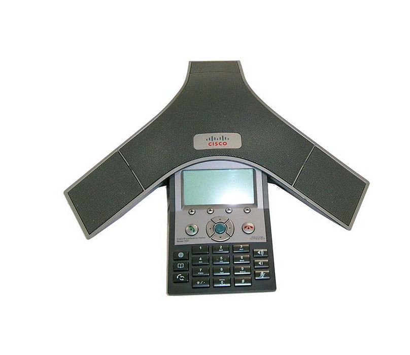 Cisco CP-7937G Polycom Technology IP Unified Conference Station Phone VolP - Photo 1