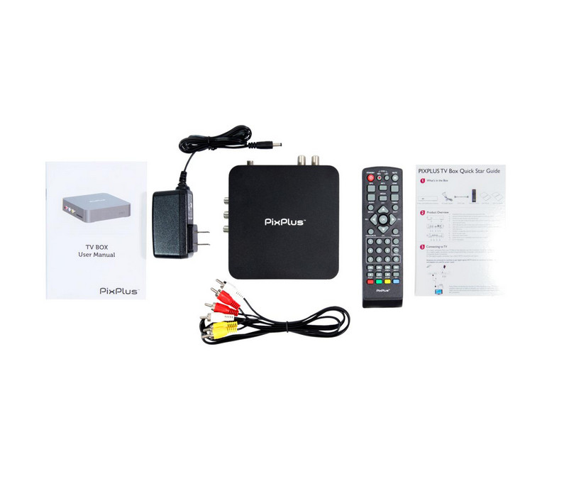 PixPlus Digital TV Converter Box Bundle with DVR & 64GB Built-In Memory - Photo 1
