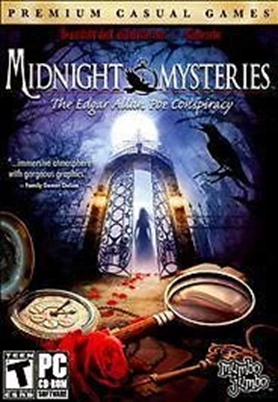 Midnight Mysteries: The Edgar Allan Poe Conspiracy (PC, 2009) - Photo 1