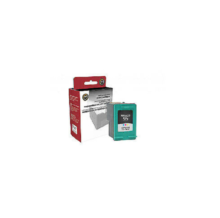 Tri Color C8766WN Premium Replacement Inkjet Cartridge 95 - Photo 1