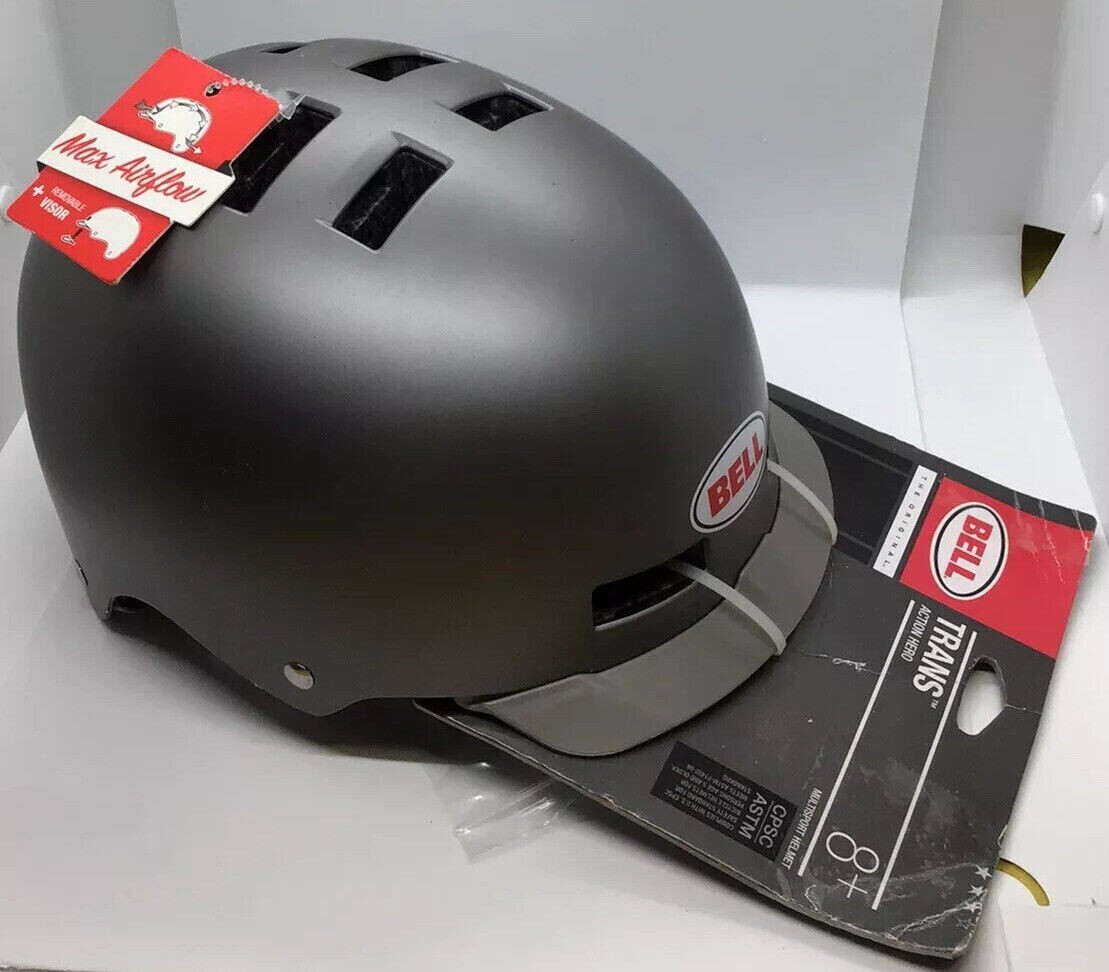 Bell The Original Trans Action Hero Helmet Youth 51-55cm Matte Black - Photo 1