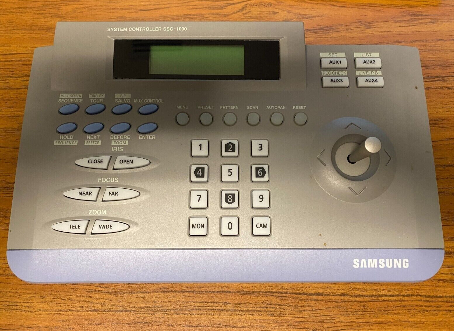 Samsung SSC-1000 PTZ System Controller Keyboard Joystick no Power Supply - Photo 1