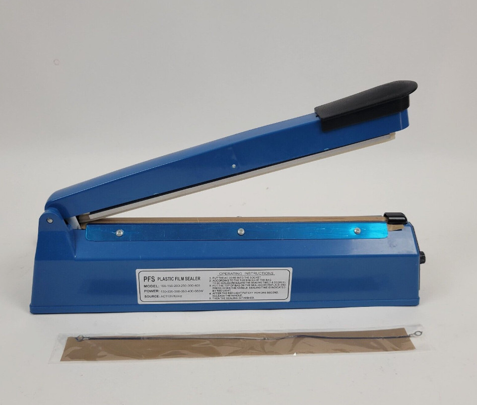 Heat Sealer PFS-300 Hand Machine Plastic Film Sealing - Photo 1