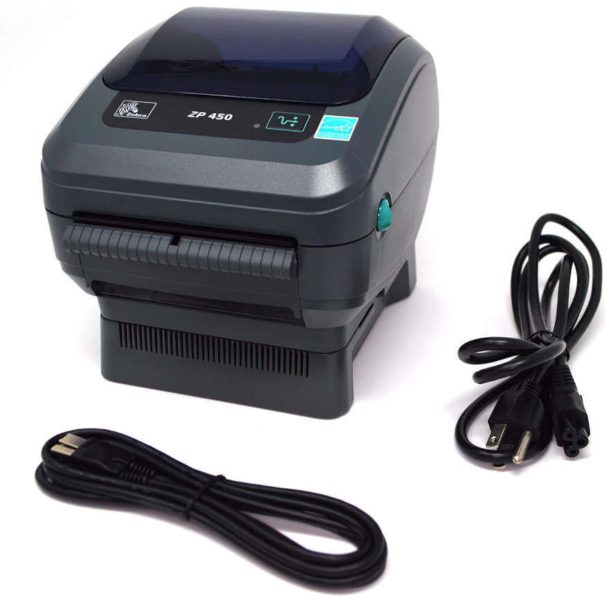 Zebra ZP450 CTP High Speed Direct Thermal Label Printer ZP450-0501-0006A - Photo 1