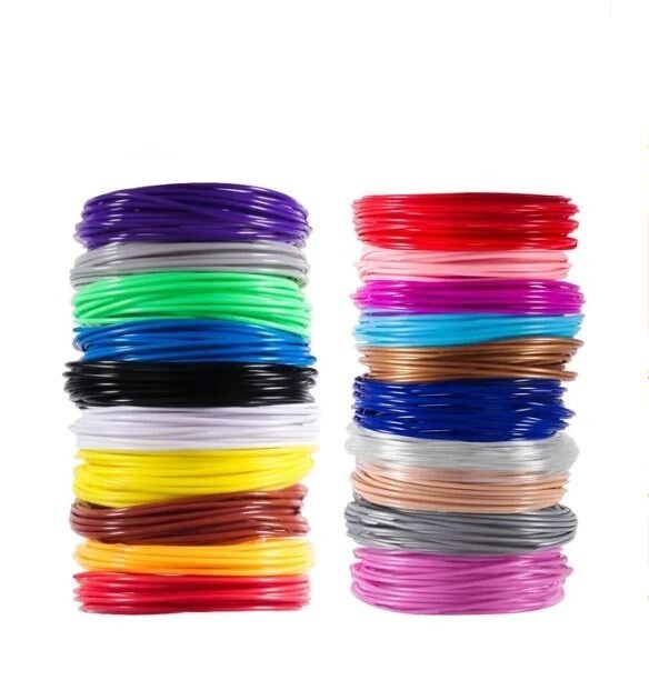Printing Cables Filament 3D Pen 5M 10 Colors 3D Pen Refills Pla 1.75mm - Photo 1