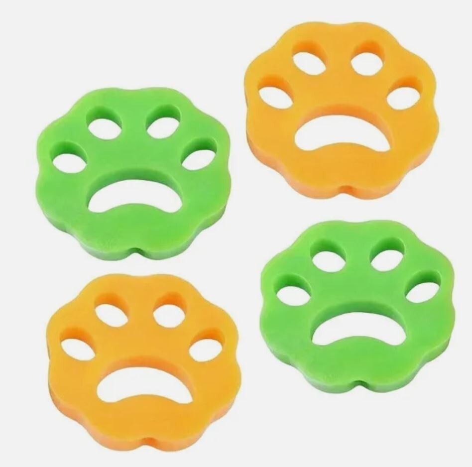 Reusable Pet Hair Remover for Washing Machine and Dryer Pack of 4 - Photo 1