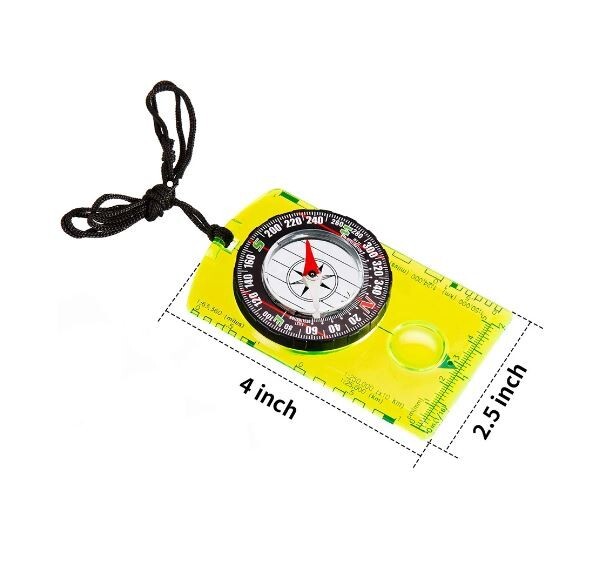 Waterproof Compass Outdoor Gadget Navigation Hiking Compass for Kids - Photo 1