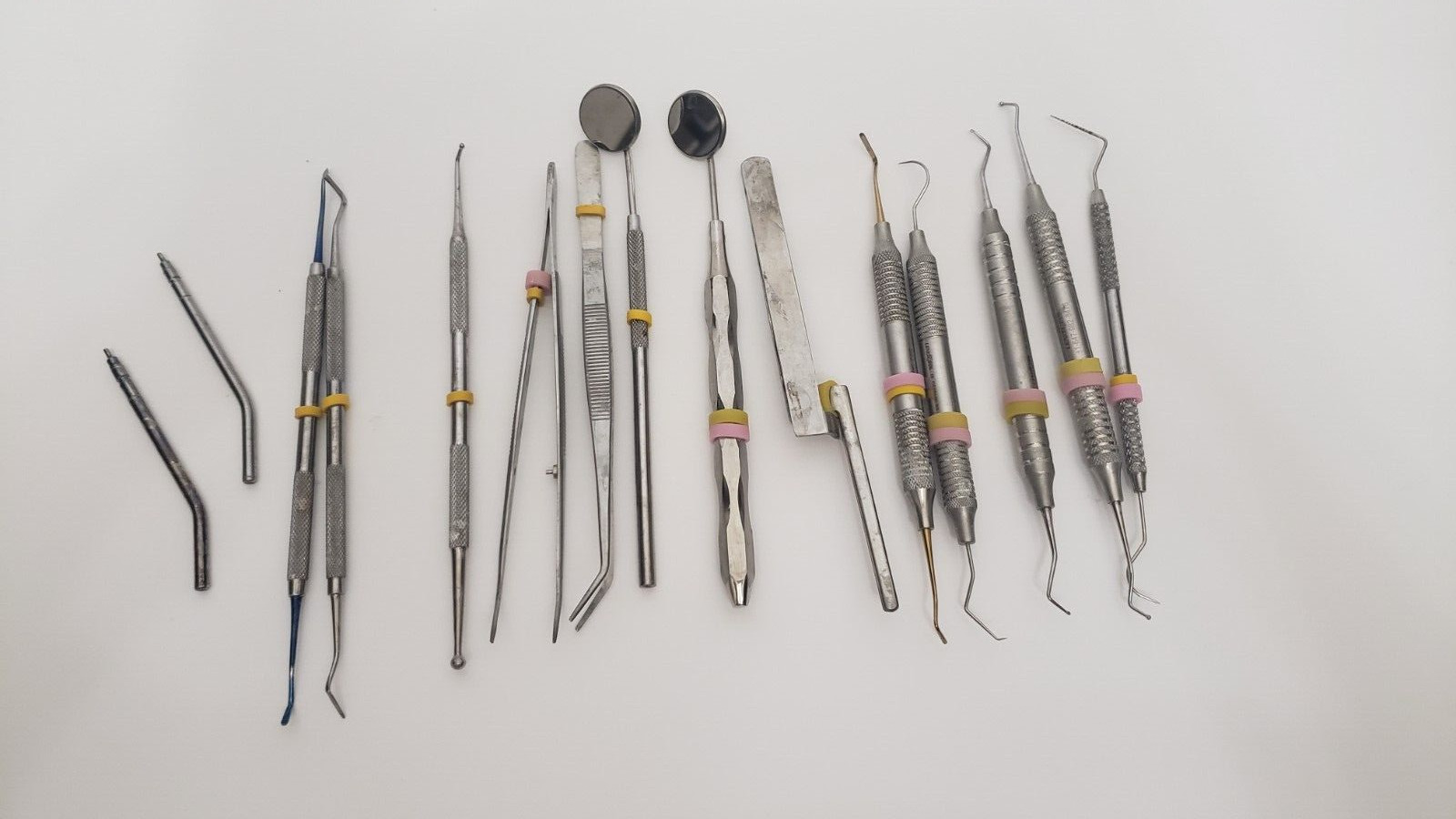 Professional Dental Oral Kit Scaler Probe Pick SET Mirror Dentist Tools Set 3 - Photo 1