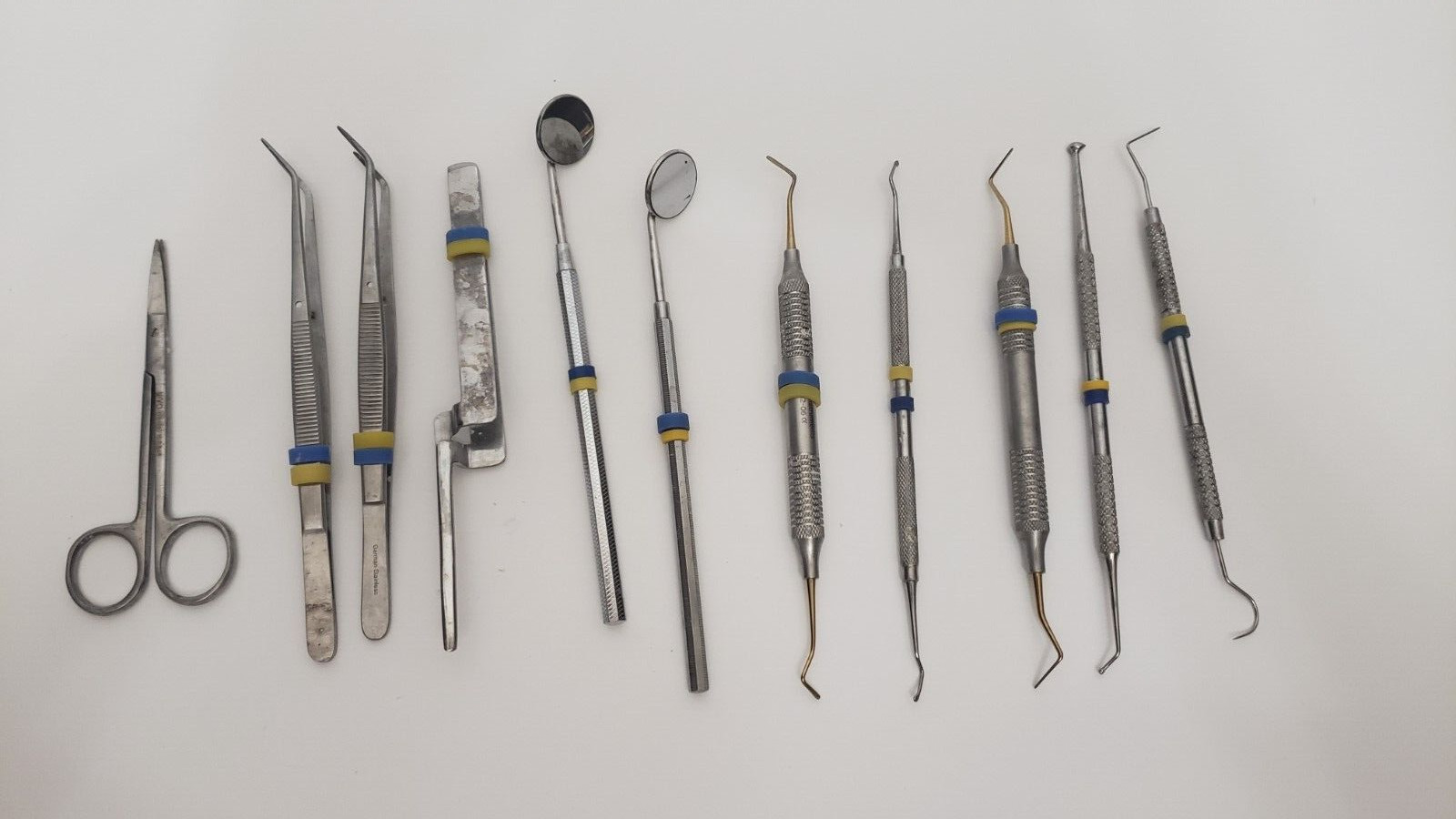 Professional Dental Oral Kit Scaler Probe Pick SET Mirror Dentist Tools Set 6 - Photo 1