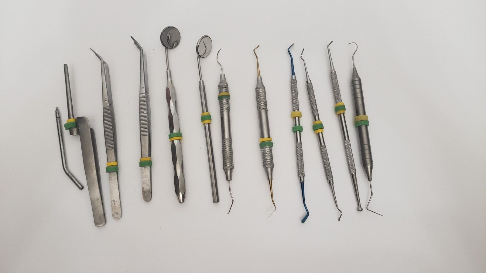 Professional Dental Oral Kit Scaler Probe Pick SET Mirror Dentist Tools Set 7 - Photo 1