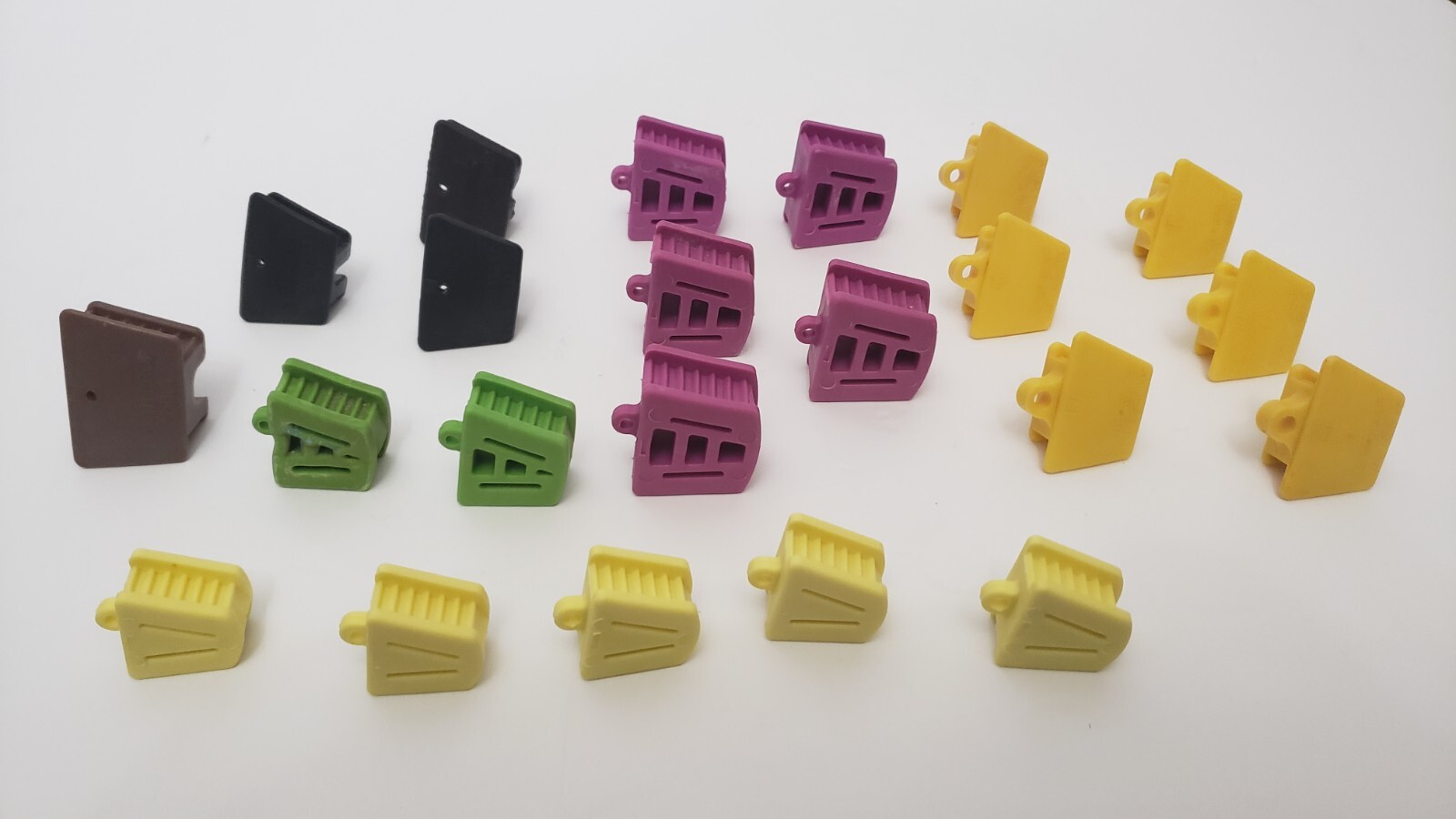 Mouth Props Bite Block Silicone Dental Autoclave Mixed Lot 22 pcs - Photo 1