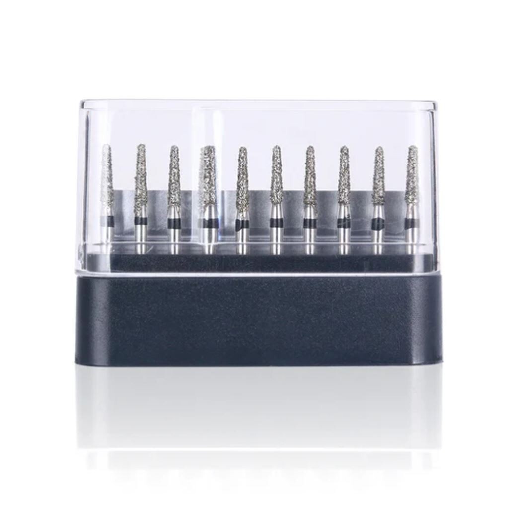 AZDENT Dental Super Coarse Diamond Burs TR-21S Drills FG For High Speed use - Photo 1