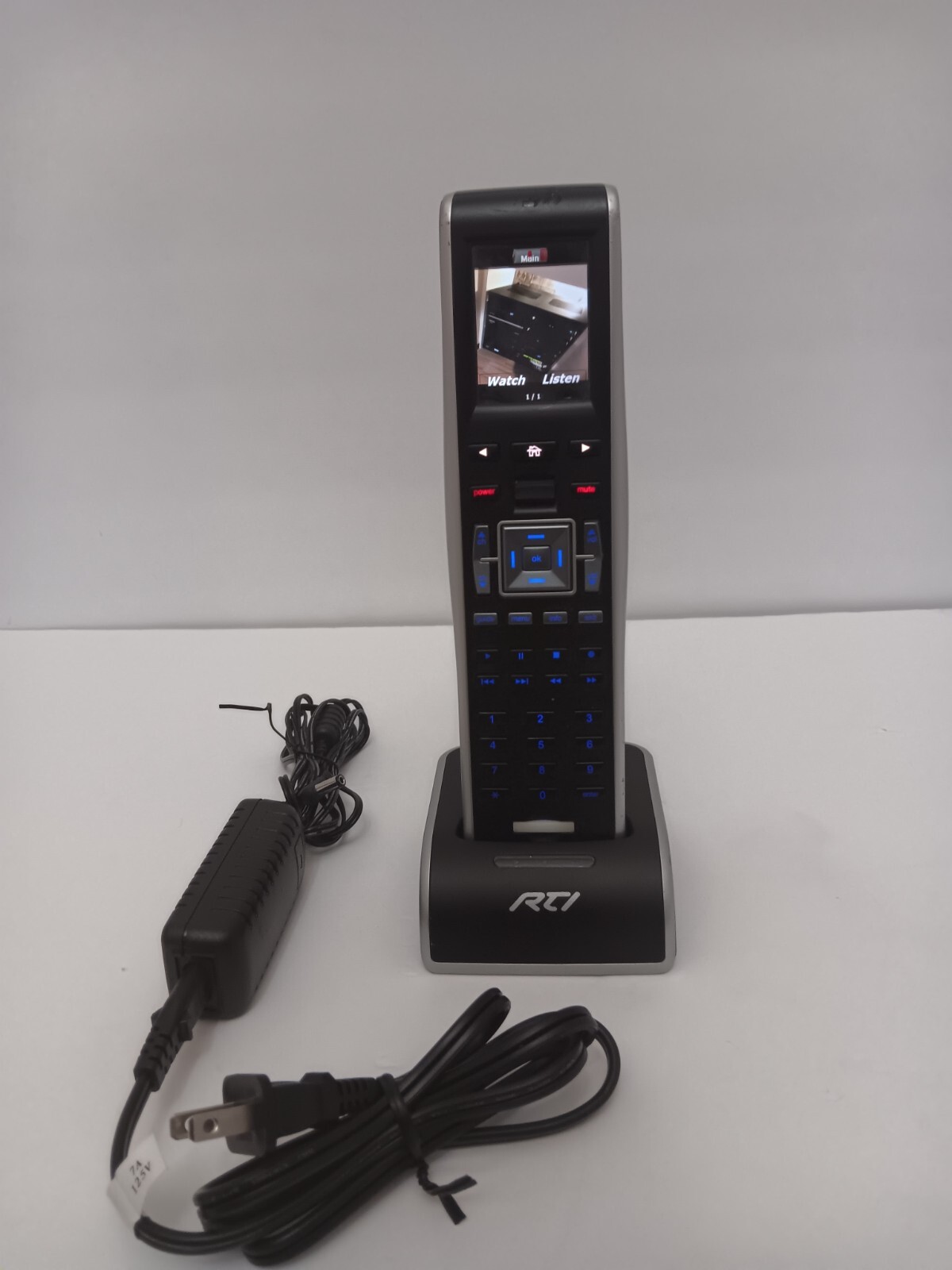 RTI T2-C Universal System Remote Control with Charging Base and Power Adapter - Photo 1