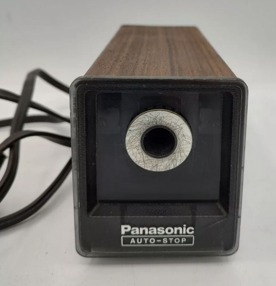 Panasonic Pencil Sharpener KP-77N Electric Auto Stop - Photo 1