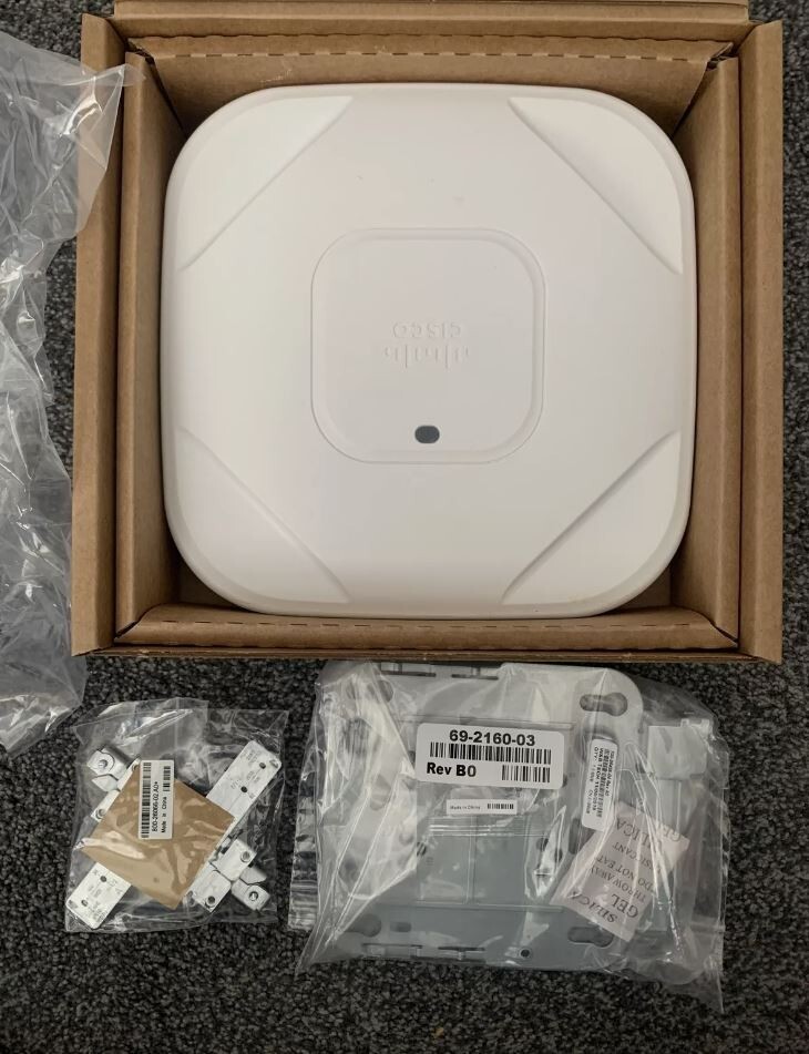 Cisco AIR-CAP1602I-A-K9 Aironet 1602I Wireless Access Point 802.11 - Photo 1