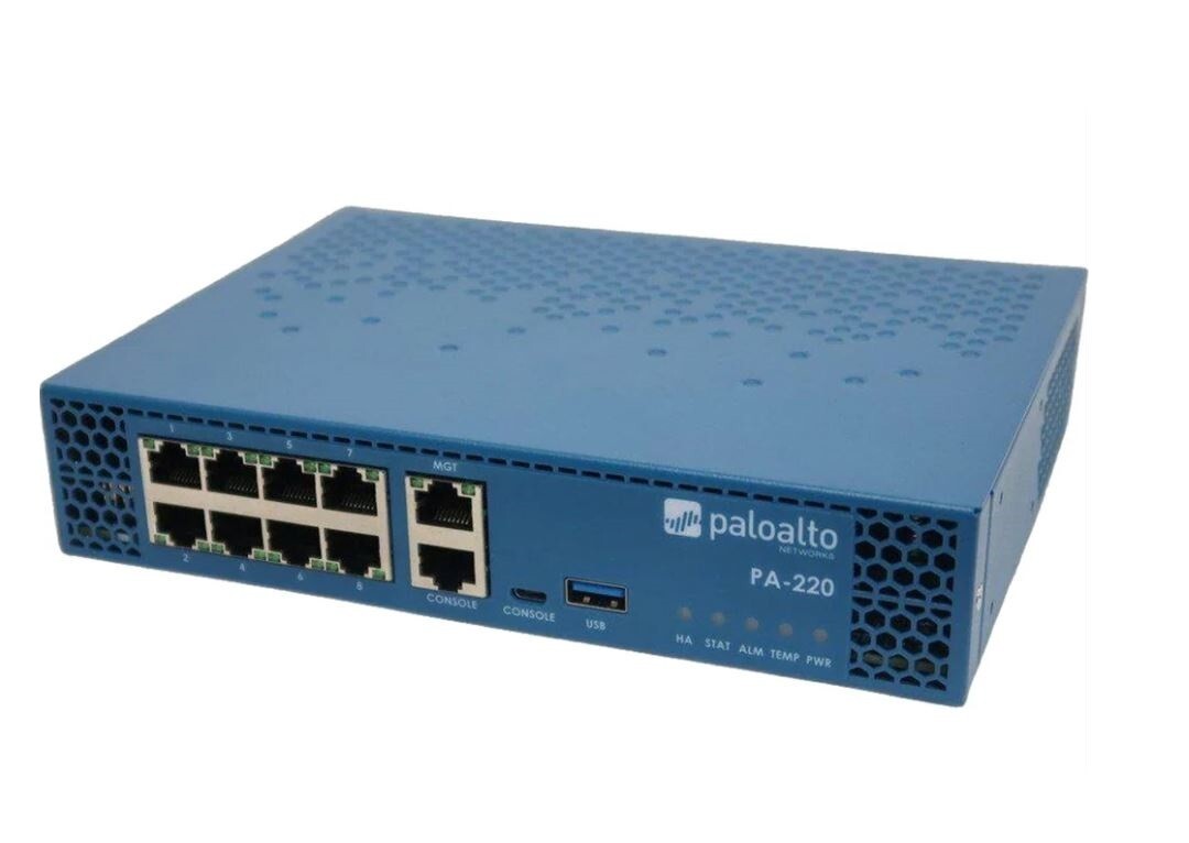 Palo Alto PA-220 8-Port Next Gen Firewall Security Appliance 750-000128-00D - Photo 1