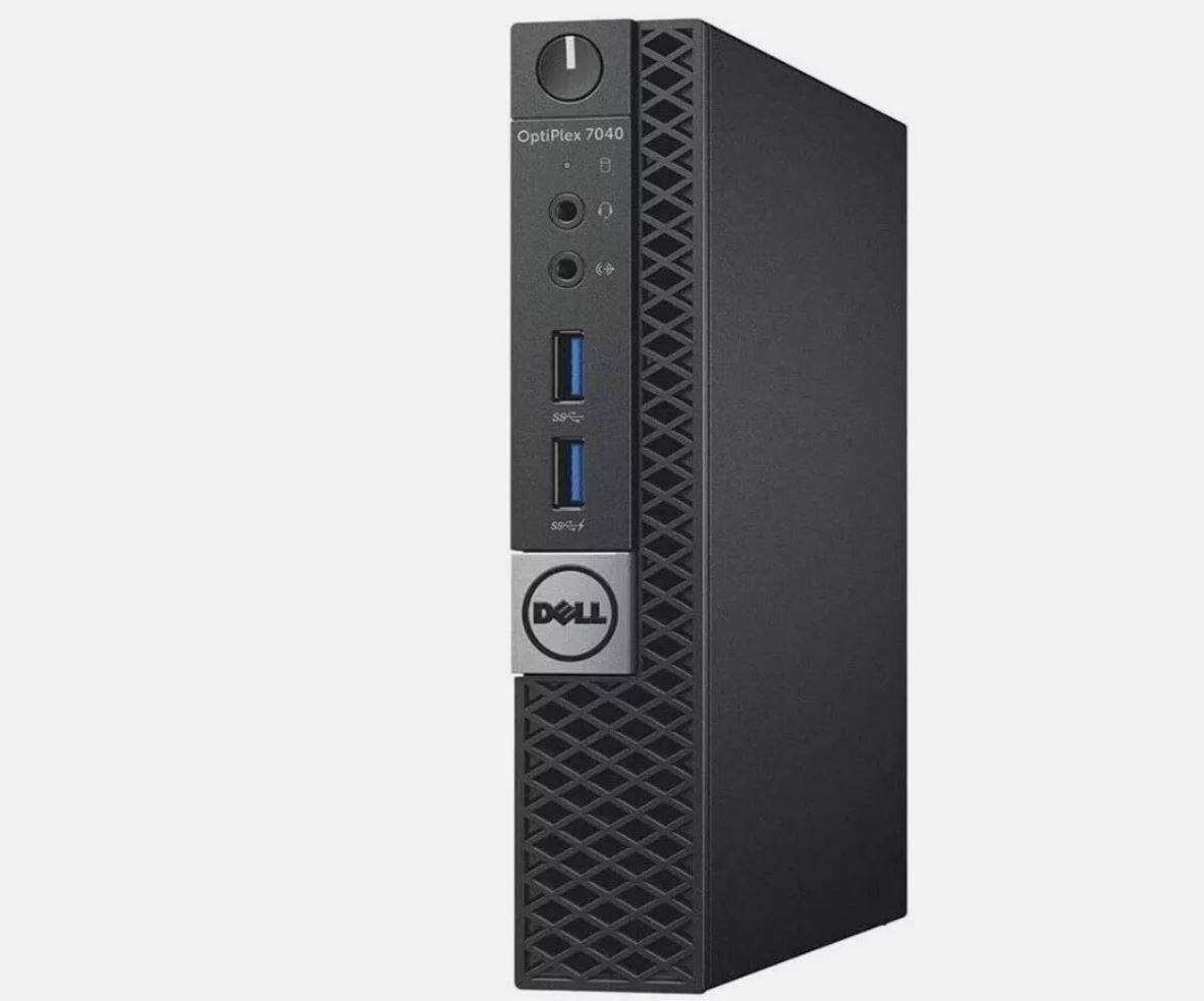 Dell Optiplex 7040 Micro Mini PC i7-6700T 8GB RAM 500GB SSD Win 10 Pro - Photo 1