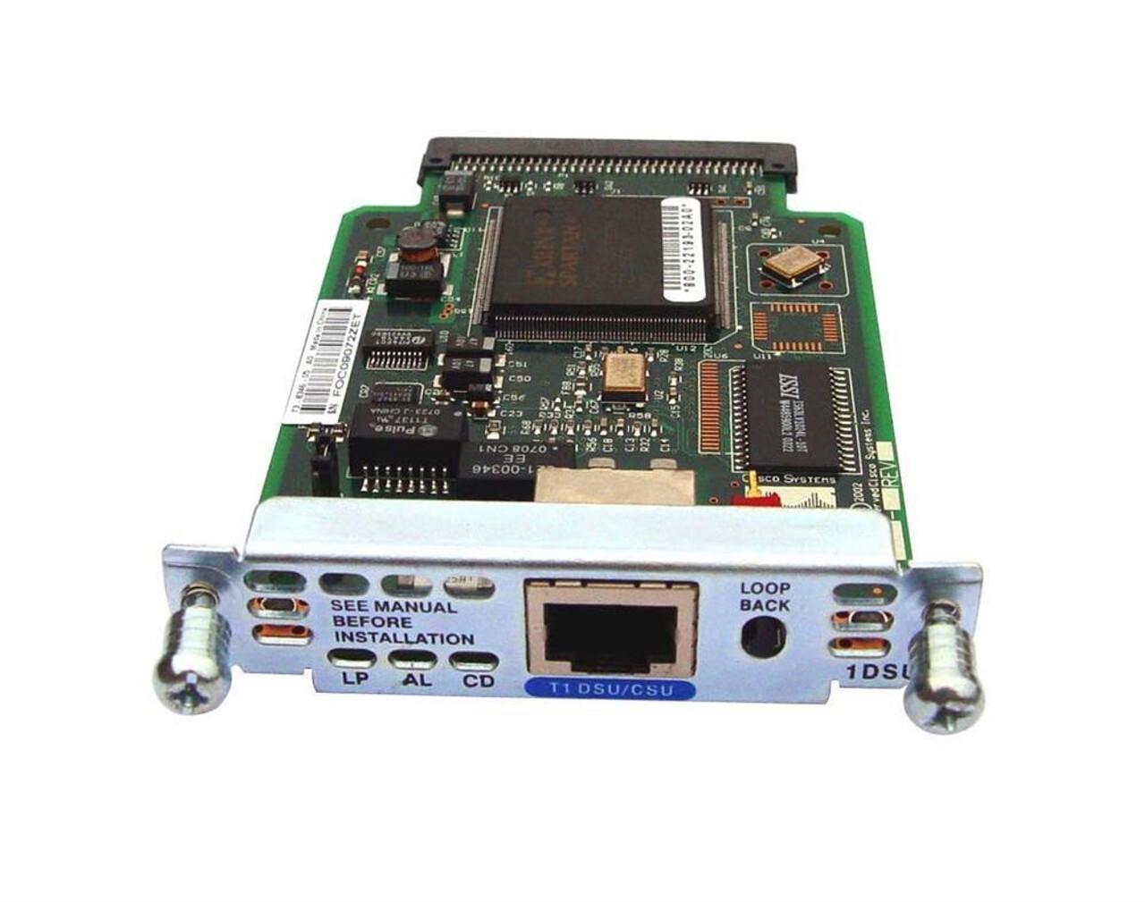 Cisco WIC-1DSU-T1 V2 Network WAN Interface Card 73-8346-05 - Photo 1