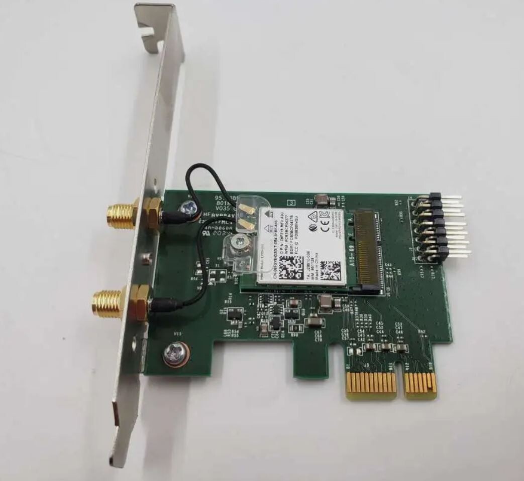 Dell 07HP8W Intel 8265 Wireless PCIe Adapter Daughterboard High Profile - Photo 1