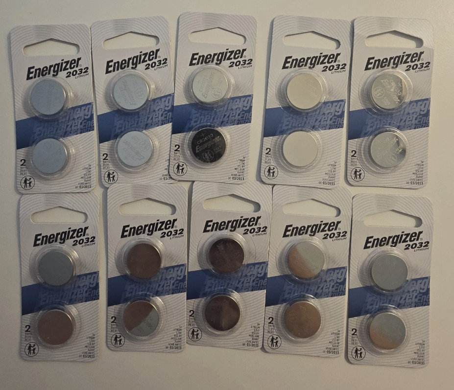 20 Ct New Fresh Energizer 2032 Lithium 3V Coin Watch Remote Battery Exp 03/2036 - Photo 1